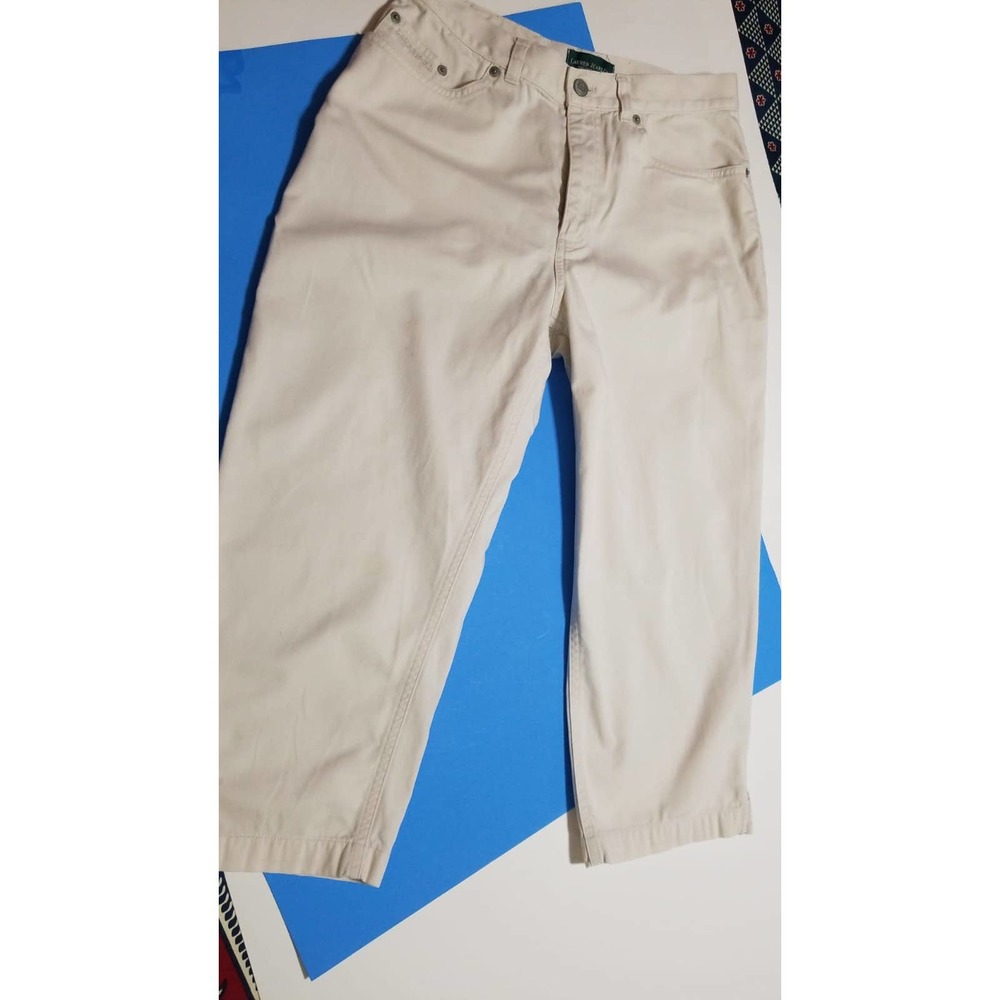 LAUREN JEANS CO. high waist Women Size 8 cotton100%